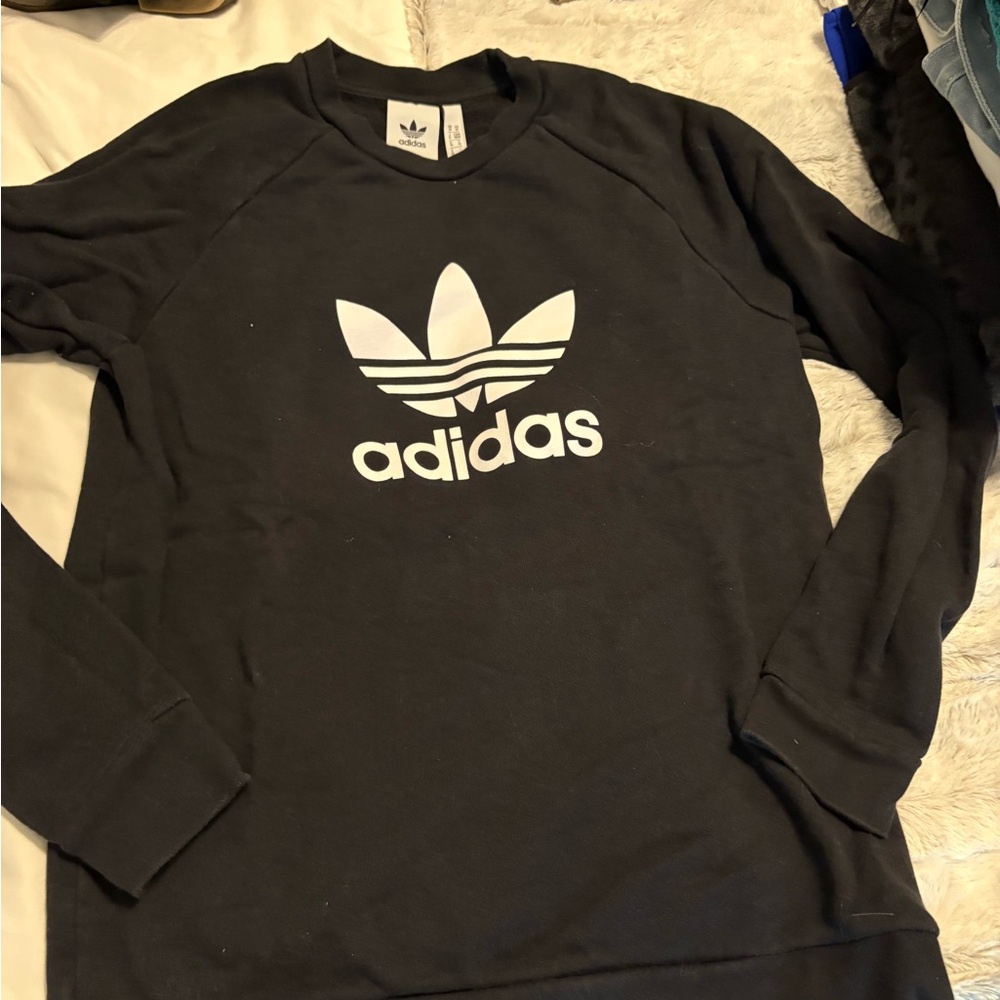 Adidas Black Sweatshirt